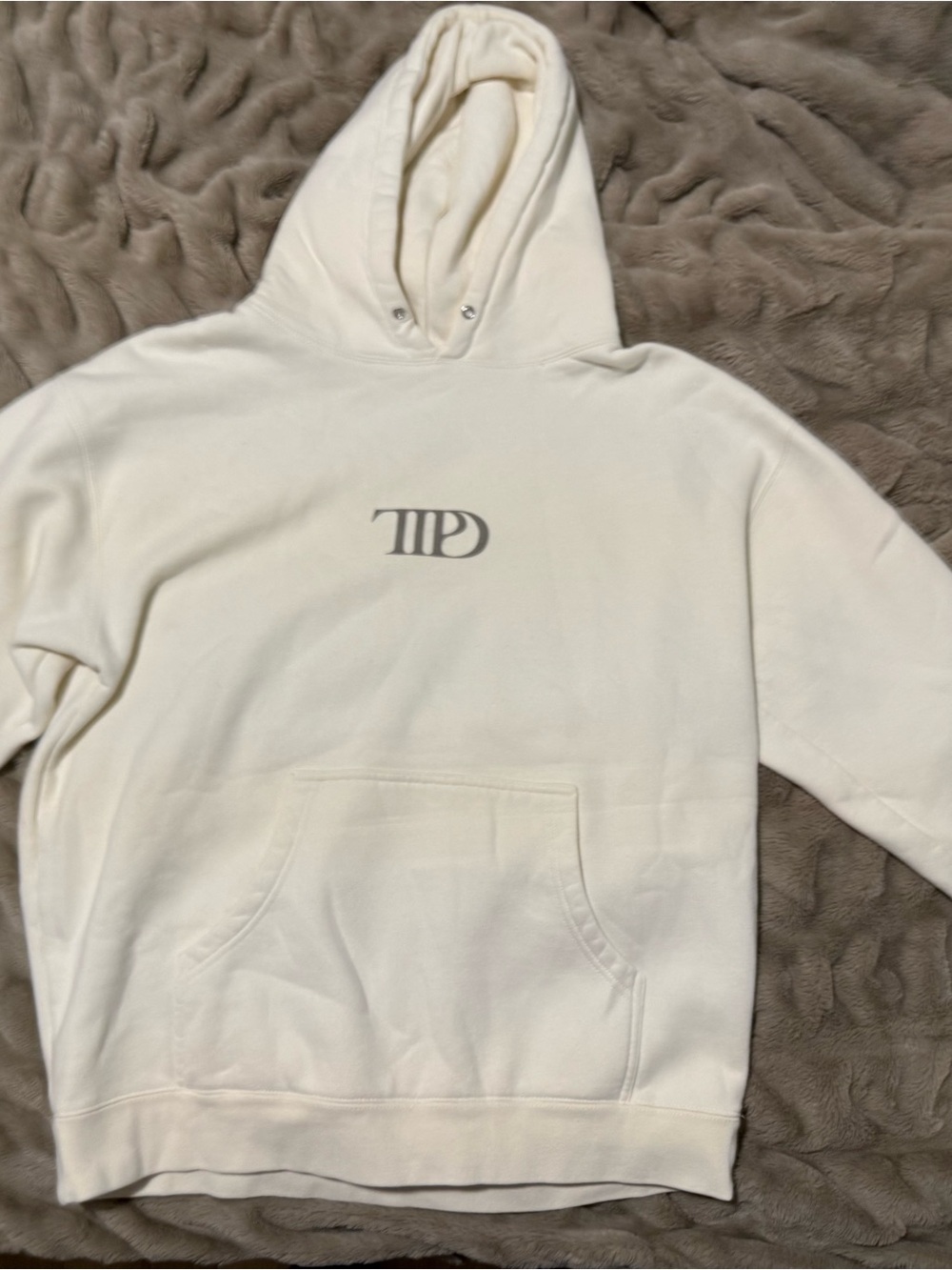 Taylor Swift TTPD Manuscript Edition Hoodie – Size Large – Never Worn